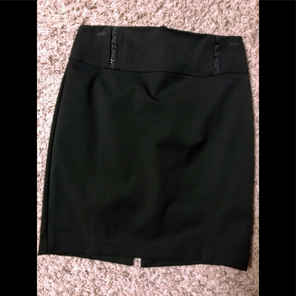 Black Express pencil skirt